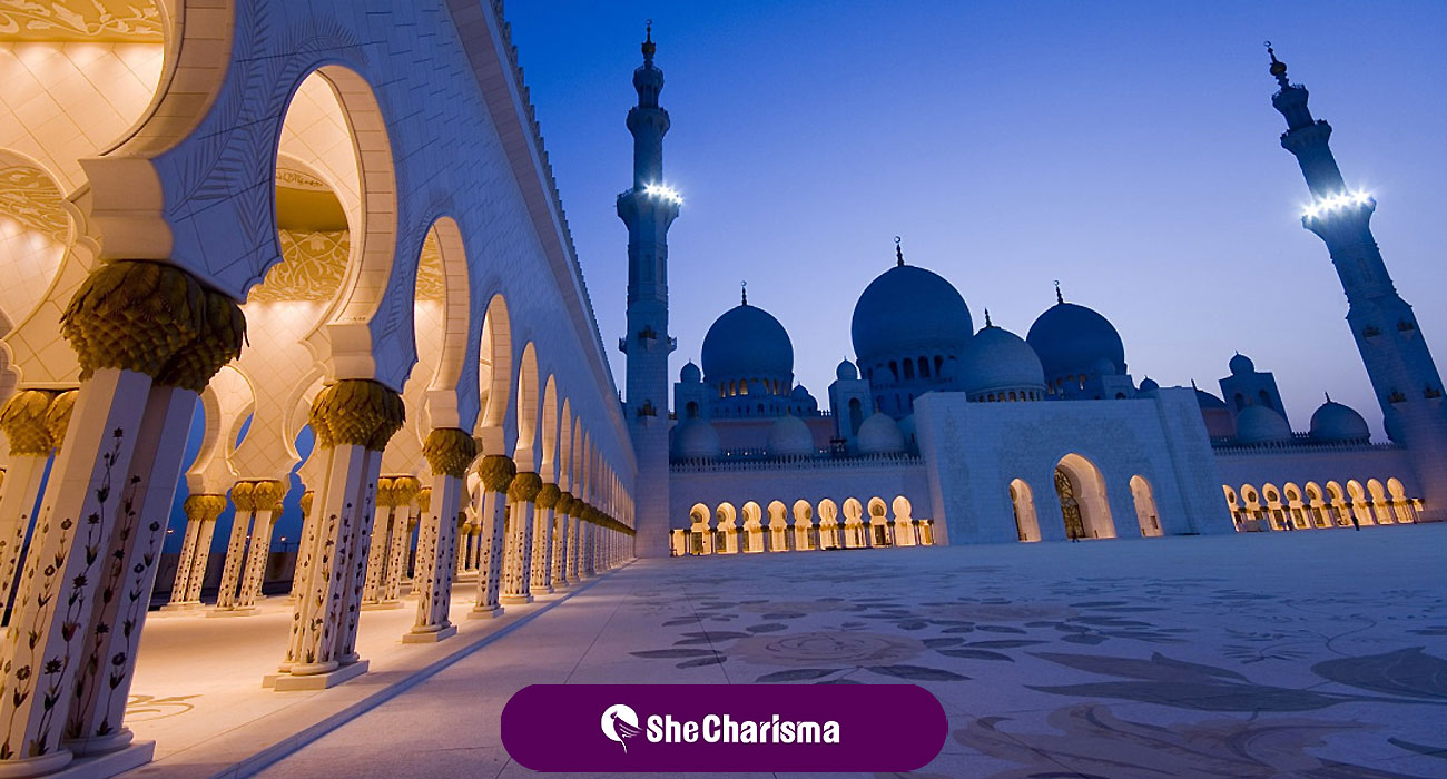 نورپردازی در مساجد کشور امارات به چه شکل است و از چه اصولی پیروی می‌کنند؟